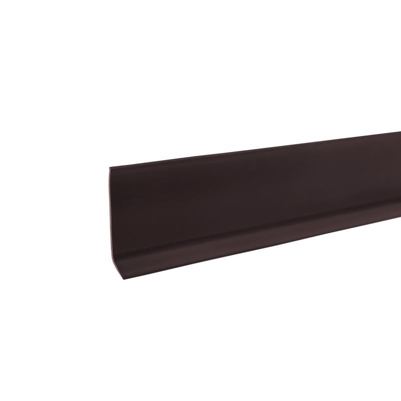 VINYL WALLBASE2.5"X4'BRN
