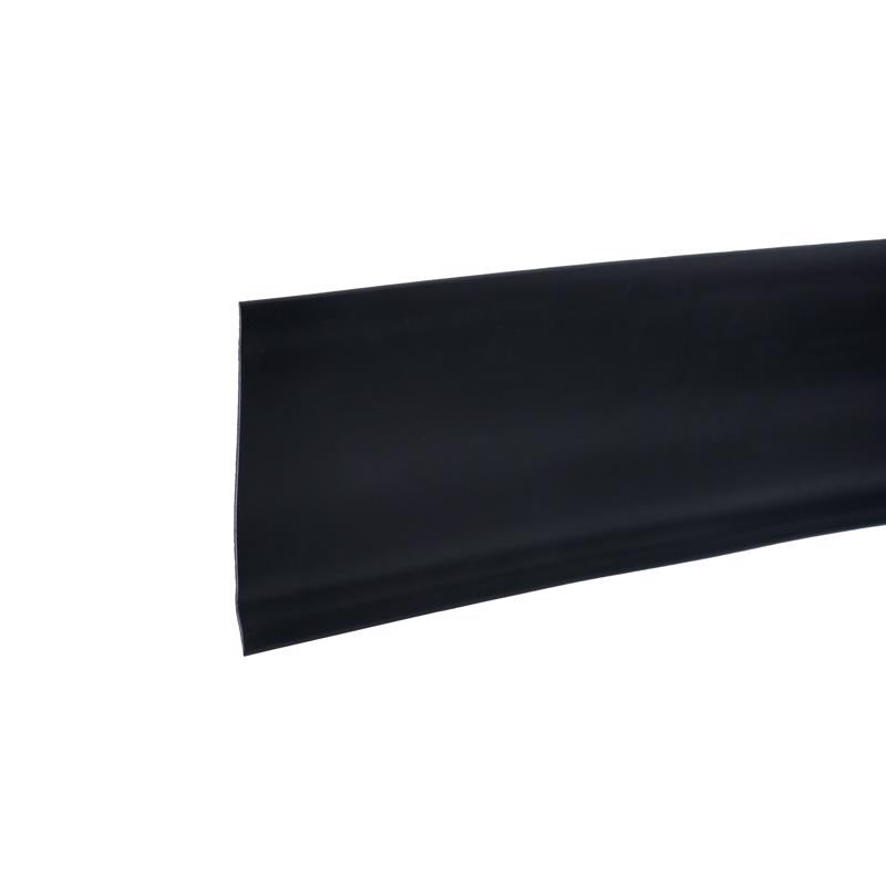 VINYL WALL BASE4"X4' BLK