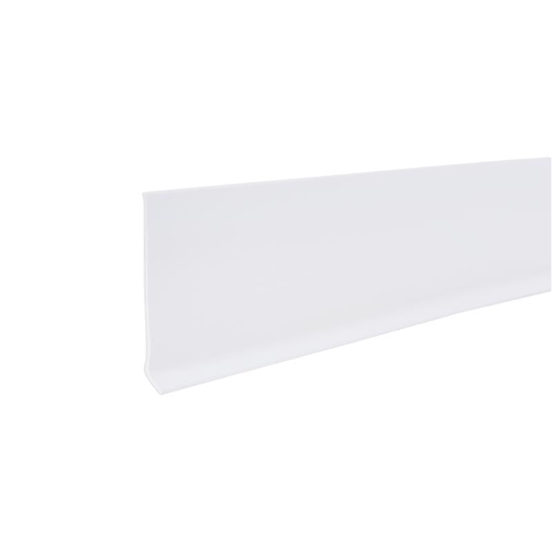 VINYL WALL BASE4"X4'WHT