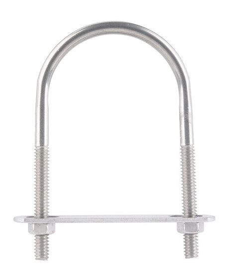 BOLT U 1/4"X2"X3.5" SS