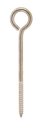 BOLT EYE LAG 5/16"X6" SS