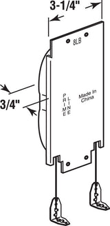 Prime-Line Silver Steel Sash Balance 0.75 in. H X 3-1/4 in. W X 6-3/8 in. L 1 pk