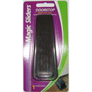 Magic Sliders 6-5/16 in. W X 2-1/2 in. L Heavy Duty Rubber Brown Door Stop