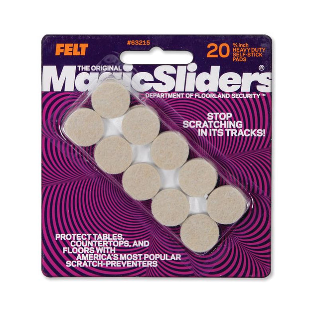 PADS FELT ADV 3/4" 20PK