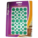 PAD FELT ASST GRN46PK