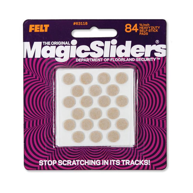 PADS FELT 3/8"OAT84PK