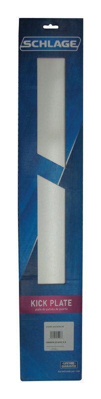 KICK PLATE ALUM 6"X34"