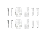 MIRROR CLIP W/ ANCR 1/4