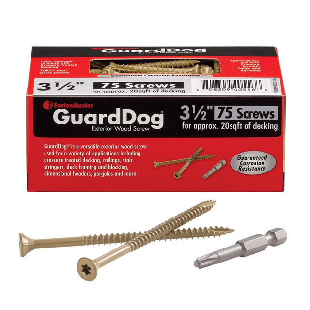 DECK SCREW 3-1/2" 75PK