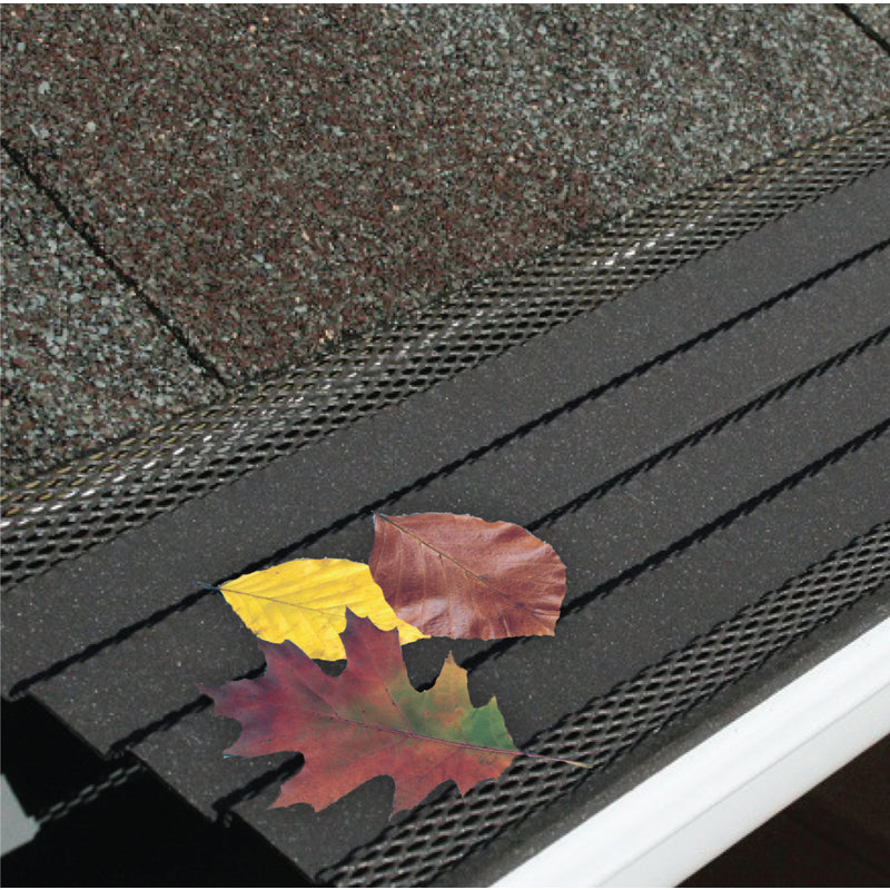 Amerimax 7 in. W X 36 in. L Gray Steel Gutter Guard