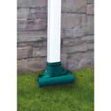 Frost King Drain Away 0.1 in. H X 7.25 in. W X 12 ft. L Green Vinyl Downspout Extension