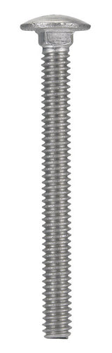 BOLT CARRIAG1/4X2-1/2"SS