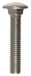BOLT CARRAG 3/8X2" SS