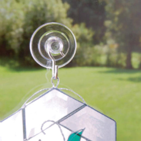 Hillman Medium Clear Metal/Plastic 1-3/4 in. L Hook 3 lb 1 pk