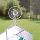 Hillman Medium Clear Metal/Plastic 1-3/4 in. L Hook 3 lb 1 pk