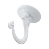 OOK Jumbo Vinyl Coated White Steel 1-1/2 in. L Swag Hook 30 lb 1 pk