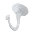 OOK Jumbo Vinyl Coated White Steel 1-1/2 in. L Swag Hook 30 lb 1 pk