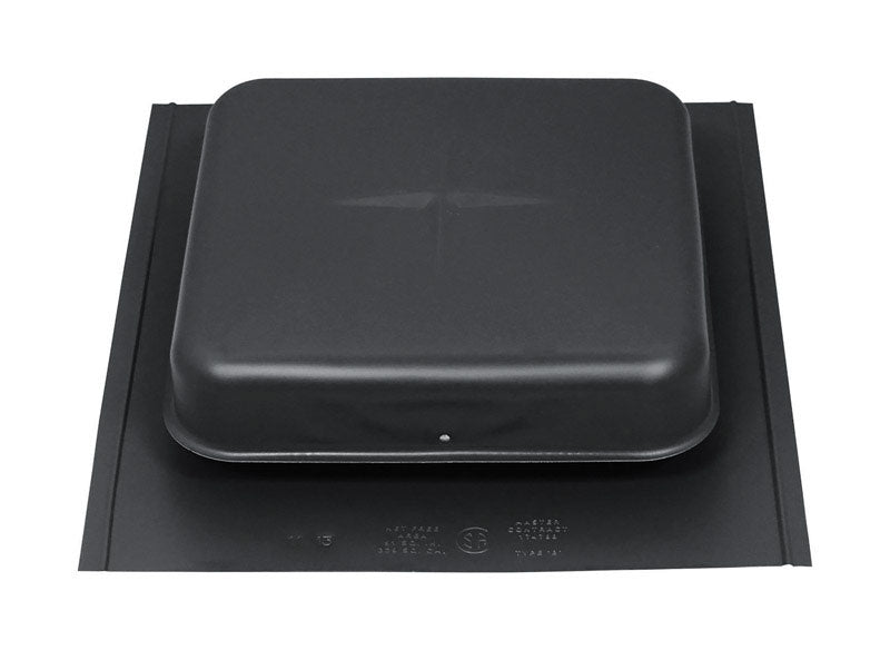 ROOF VENT SQ BLK AIRHAWK