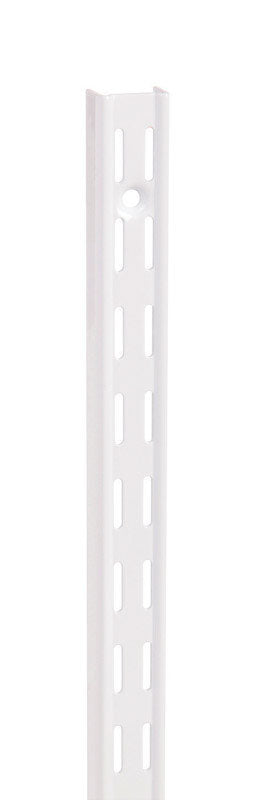 BRACKET DBL SLOT WHT 78"