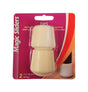 LG TP RBR WHT 1-1/4" 4PK