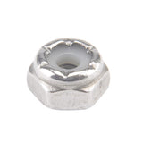 NUT LOCK SS #6-32 BX100