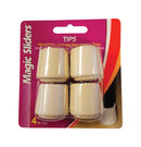 LG TP RBR WHT 1-1/8" 4PK