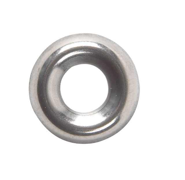WASHER FINSH SS#10 100PK