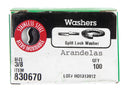 WASHER LOCK SS 3/8"100PK