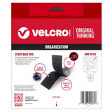 VELCRO Brand Sticky Back Large Nylon Hook and Loop Fastener 180 in. L 1 pk