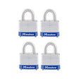 PADLOCK LMNTD 1-1/2" 4PK