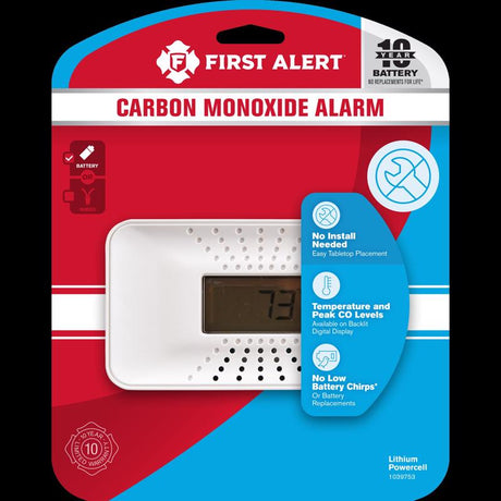 10Y SEALED CO ALARM