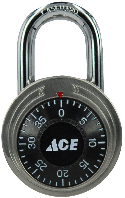 PADLOCK COMBO 1-7/8" SS