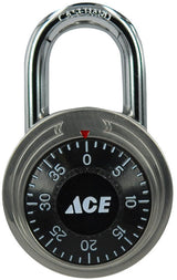 PADLOCK COMBO 1-7/8" SS