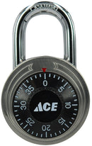 PADLOCK COMBO 1-7/8" SS