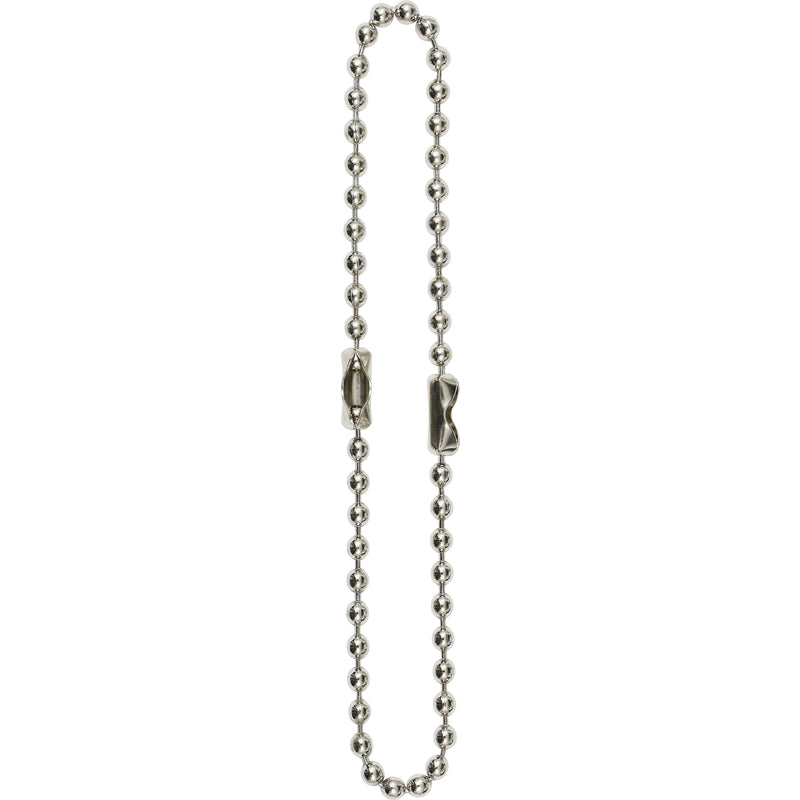 HILLMAN 6 in. D Metal Silver Beaded Ball Chain