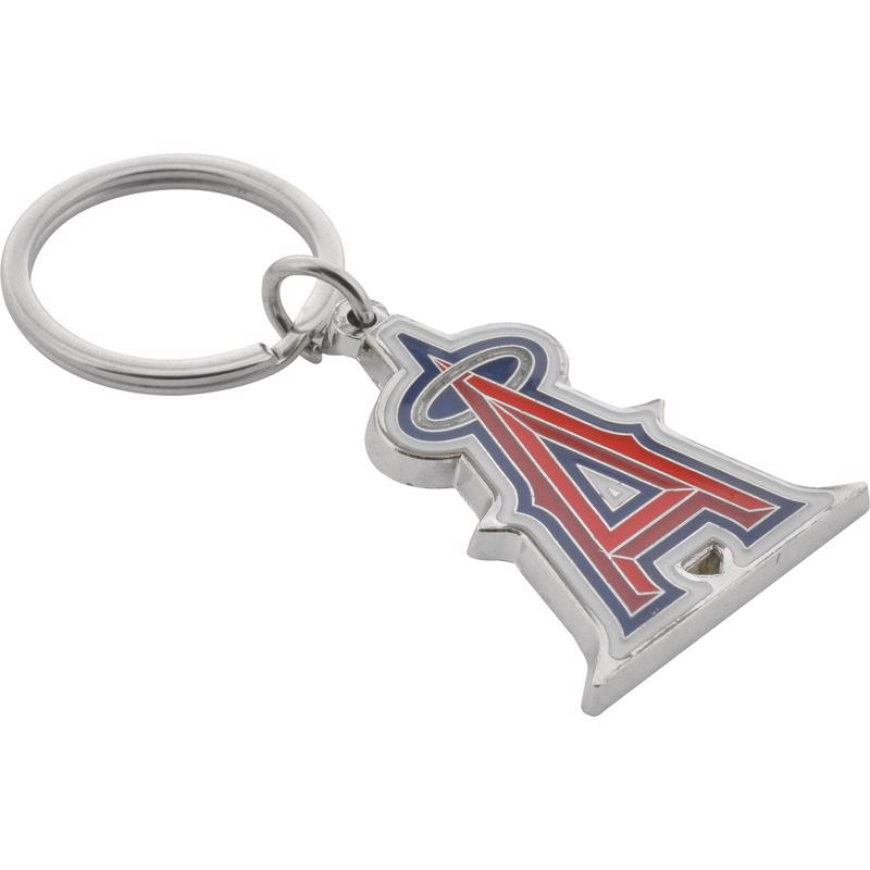 HILLMAN MLB Tempered Steel Silver Decorative Keychain