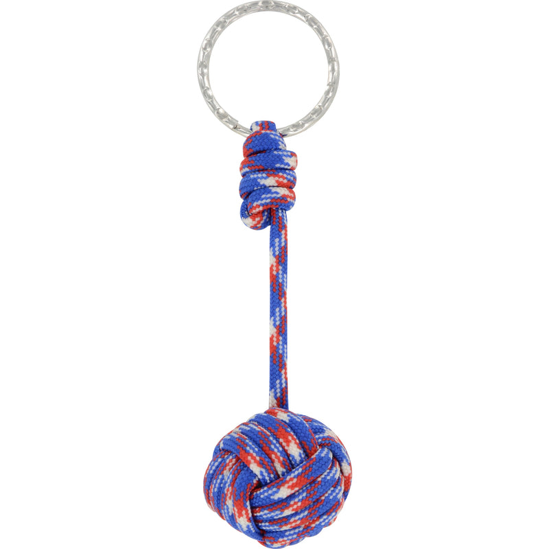 HILLMAN Nylon Multicolored Paracord Knot Key Chain