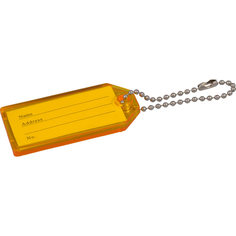 Hillman Plastic Assorted Key ID Tag with Chain