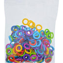 HILLMAN Plastic Multicolored Bands/Caps Key Ring