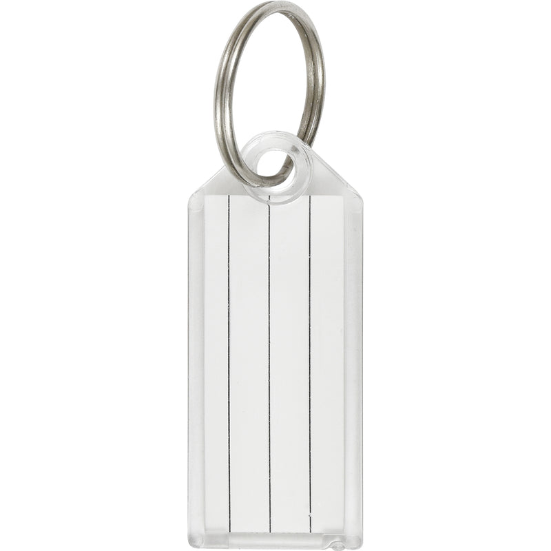 HILLMAN Metal Silver Labeling/ID Key Ring