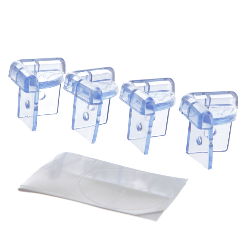 Dreambaby Clear Plastic Corner Cushions 4 pk