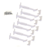 Dreambaby White Plastic Cabinet Catches 7 pk