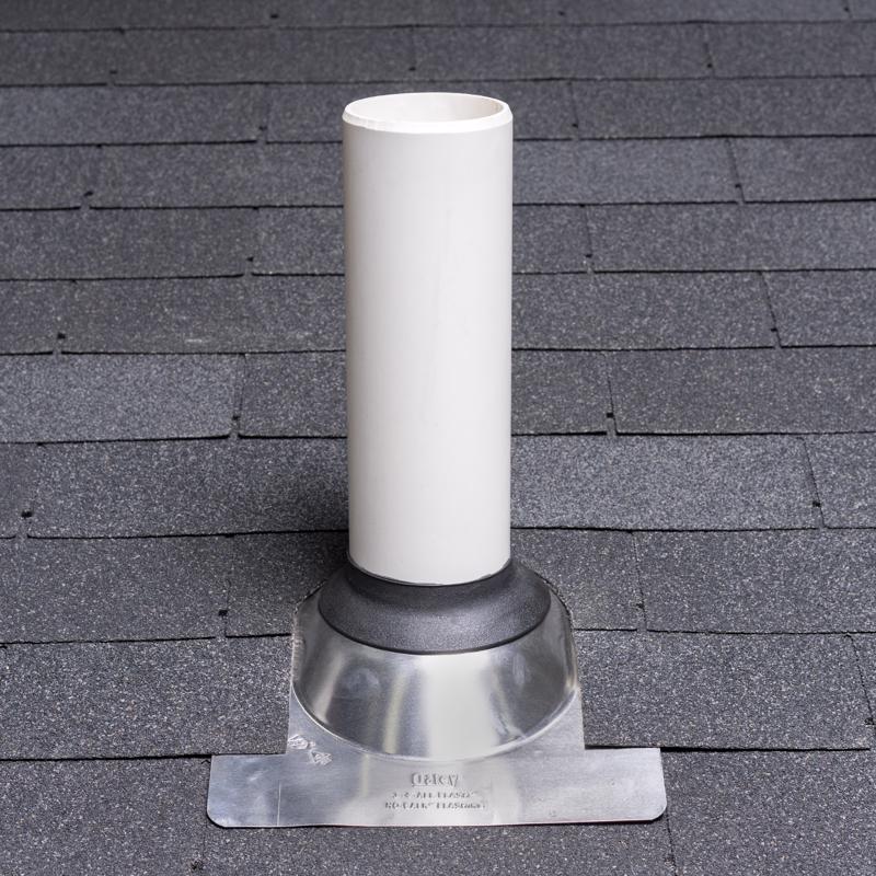 Oatey All-Flash No-Calk 12 in. W X 15-1/2 in. L Aluminum Roof Flashing Silver