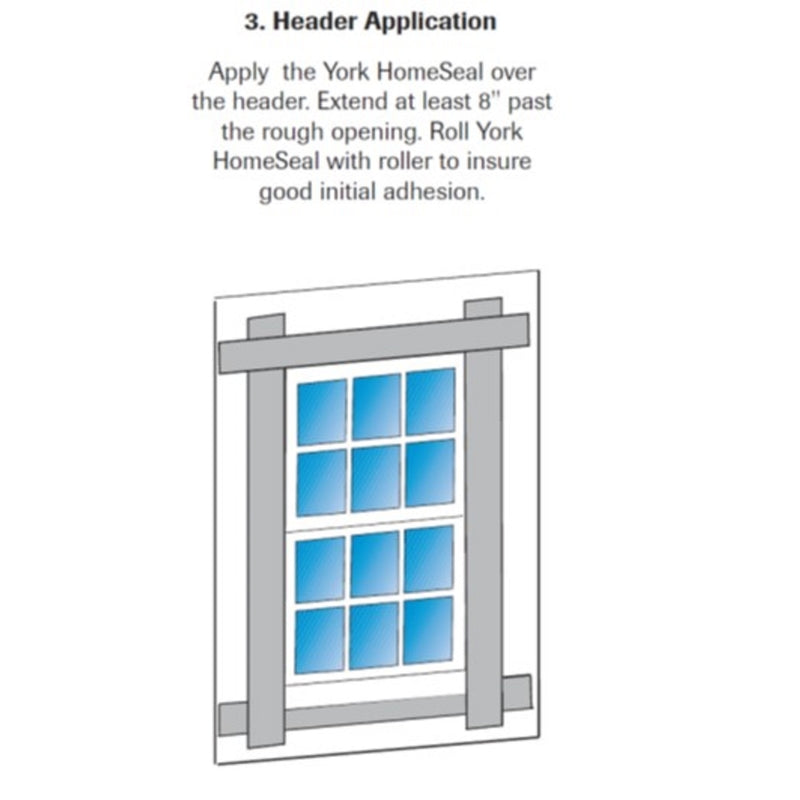 York HomeSeal 9 in. W X 900 in. L Asphalt/Polyethylene Flashing Black