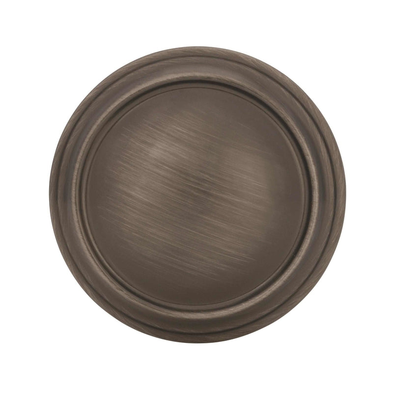 Amerock Classic Industrial Cabinet Knob 1-1/4 in. Gunmetal