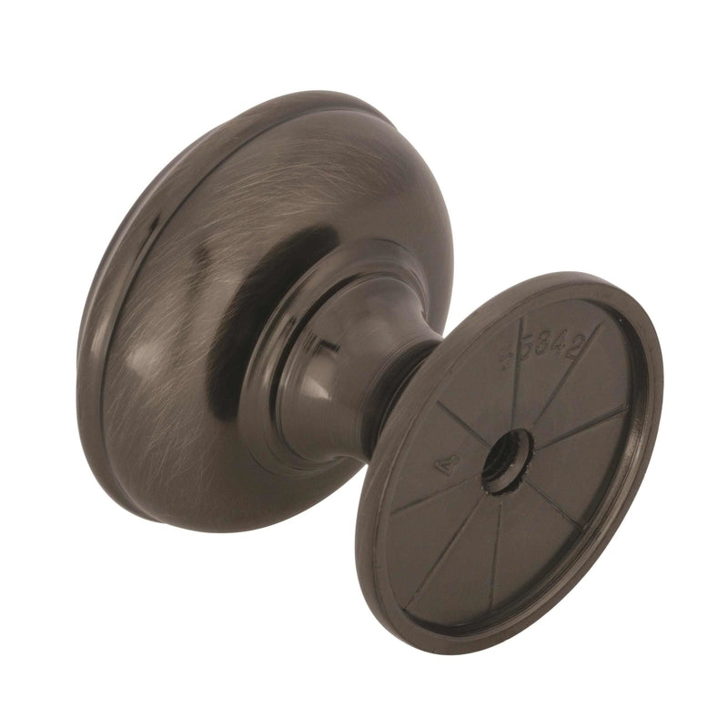 Amerock Classic Industrial Cabinet Knob 1-1/4 in. Gunmetal