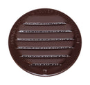 MINI LOUVER BROWN 3" 4PK
