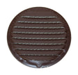 MINI LOUVER BROWN 4"