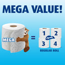 Charmin Ultra Strong Toilet Paper 6 Rolls 286 sheet 186 ft.