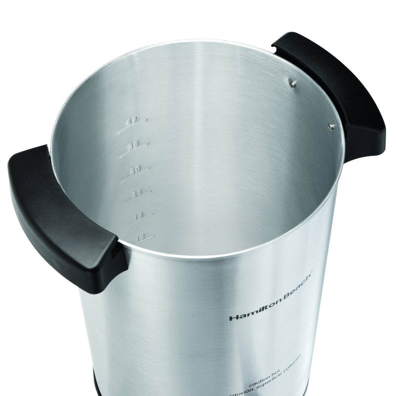 Hamilton Beach 45 cups Black/Silver Coffee Urn